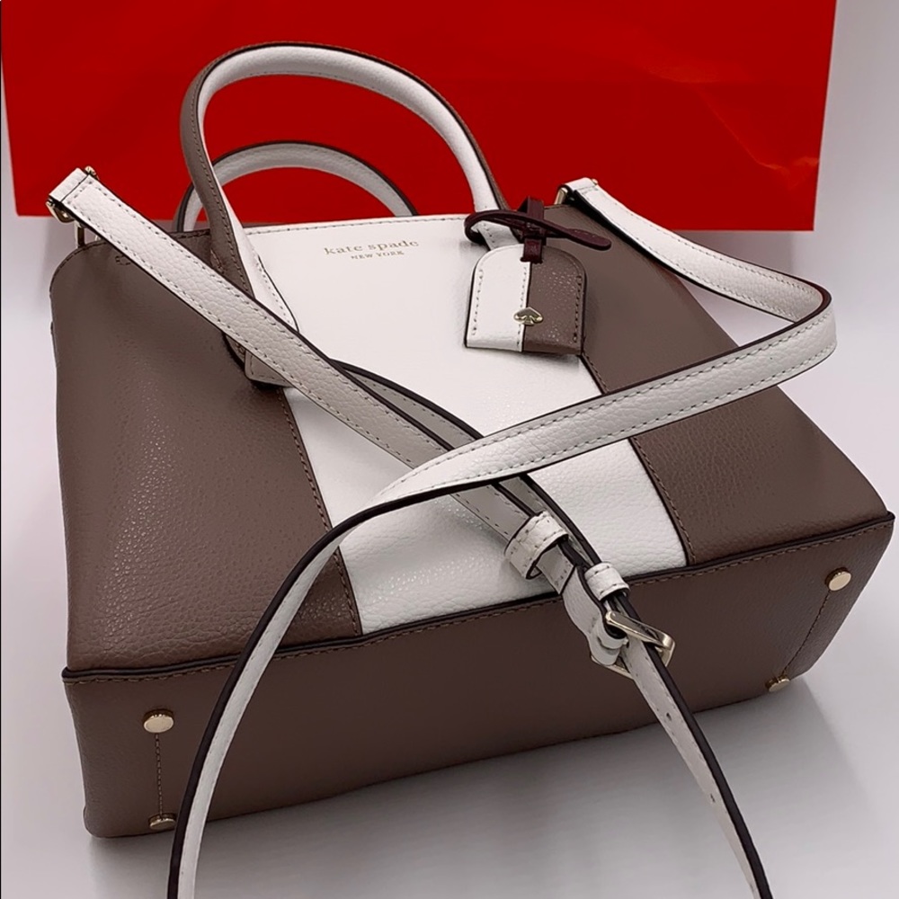 Kate Spade Eva Split Handle Small Top Zip Satchel - Picture 12 of 16